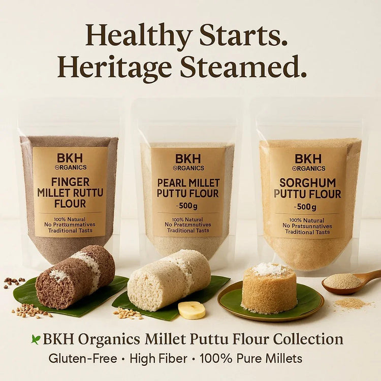 Millet Puttu Mavu - BKH Organics
