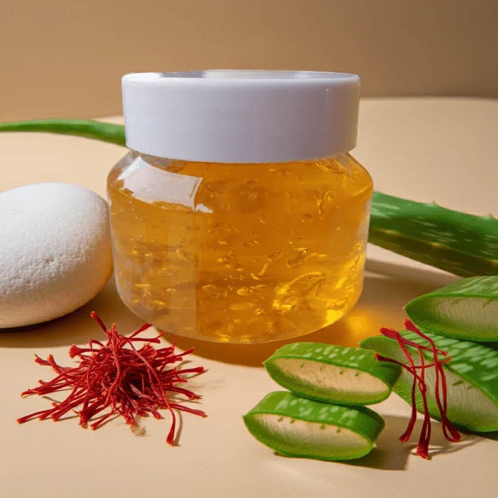 Aloe vera Gel - Saffron 1+1 - BKH Organics