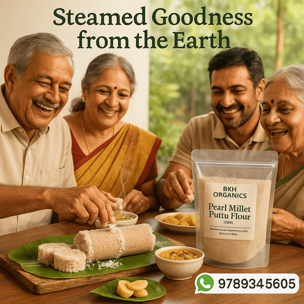 Kambu Puttu Mavu 500g - BKH Organics