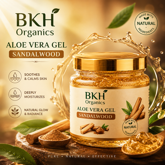 Aloe vera Gel - Sandal wood 1+1