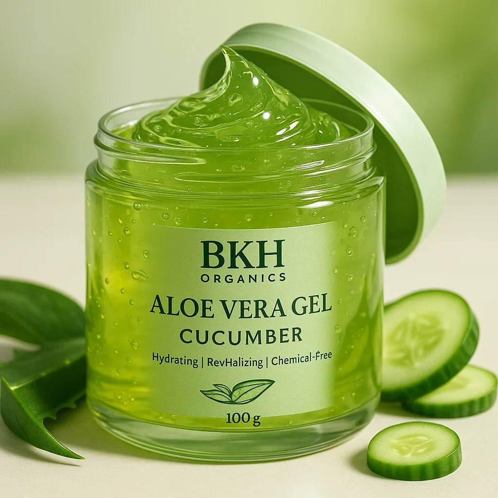 Aloe vera Gel - Cucumber 1+1 - BKH Organics