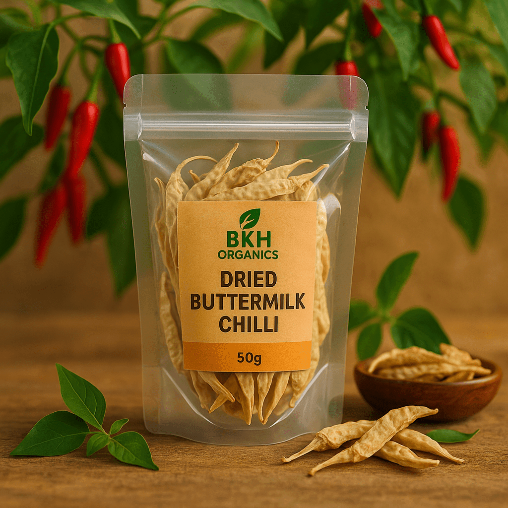 Dried Buttermilk Chilli 50g - BKH Organics