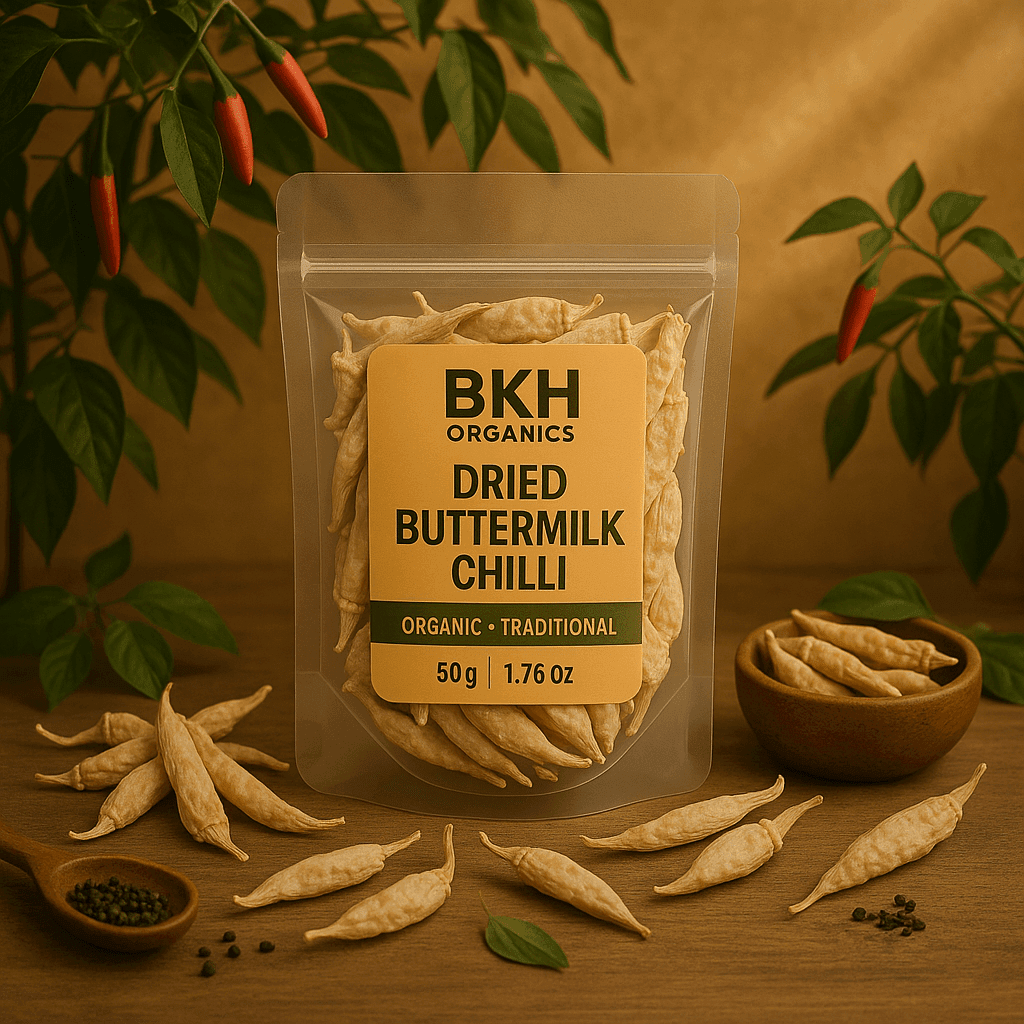 Dried Buttermilk Chilli 50g - BKH Organics
