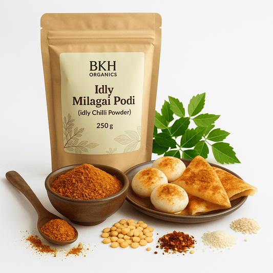 Idly Milakai Podi 250g - BKH Organics