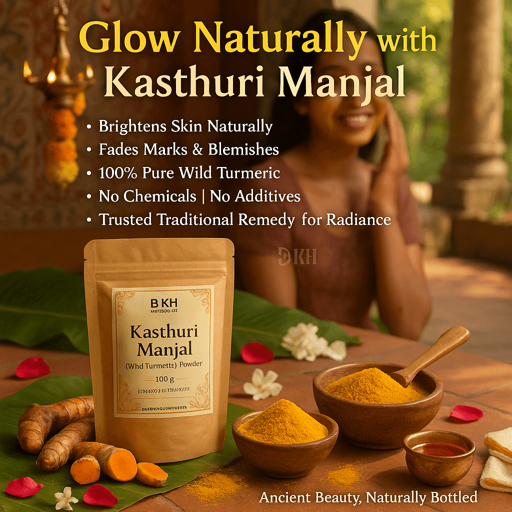 Kasthuri Manjal Powder 100g - BKH Organics