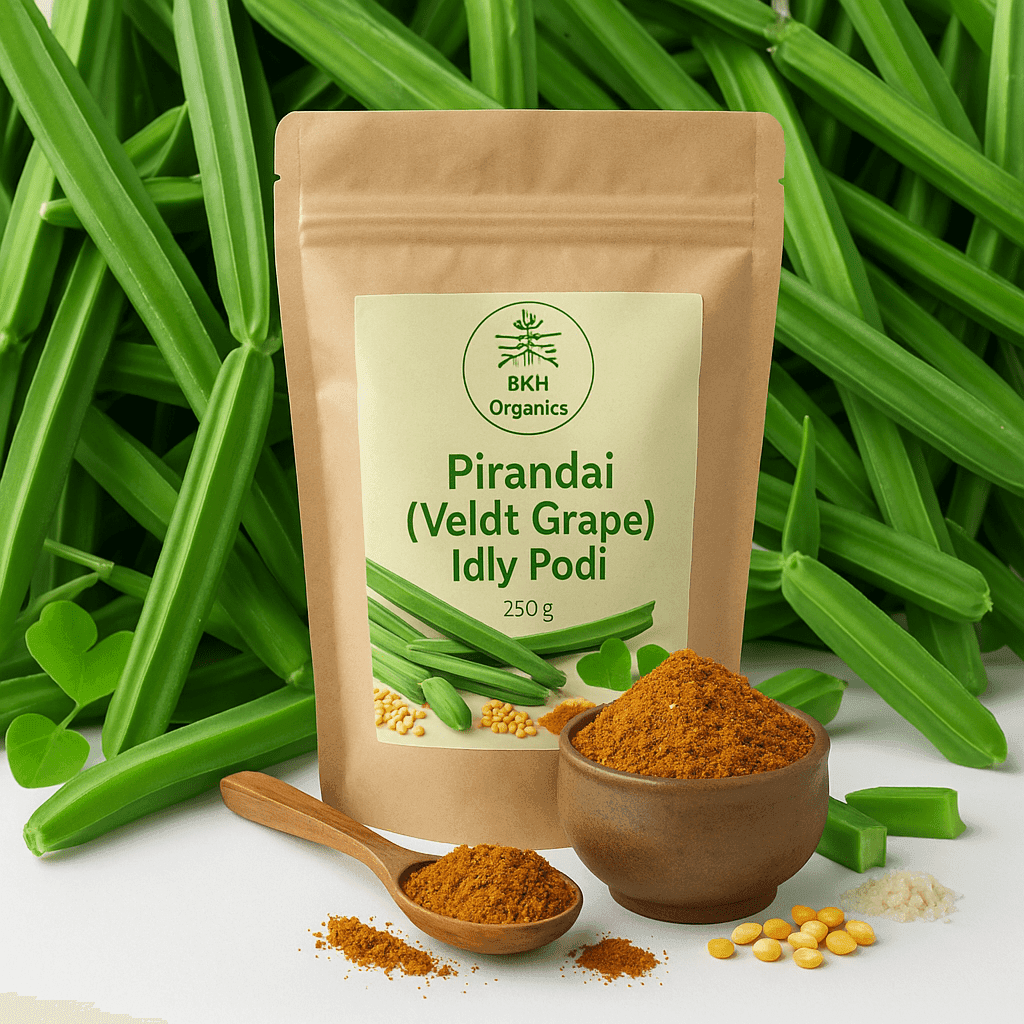 Pirandai idly & Dosa Podi 250g - BKH Organics