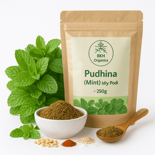 Pudhina idly & Dosa Podi 250g - BKH Organics