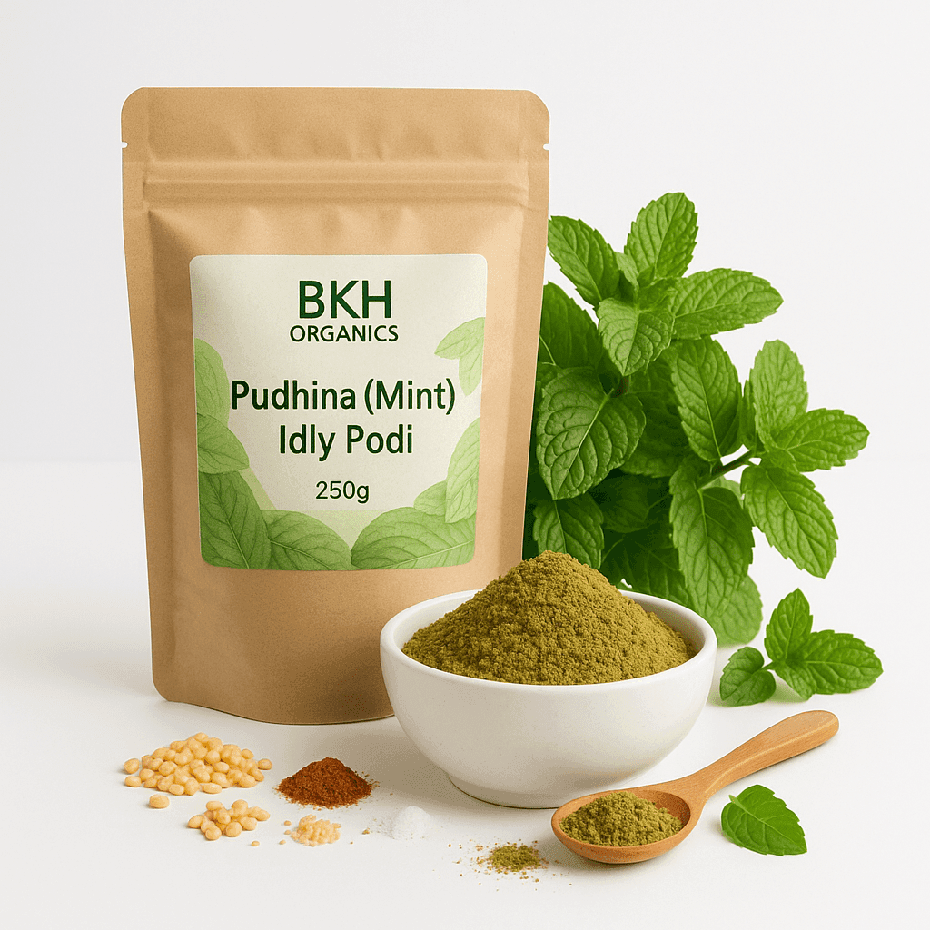Pudhina idly & Dosa Podi 250g - BKH Organics