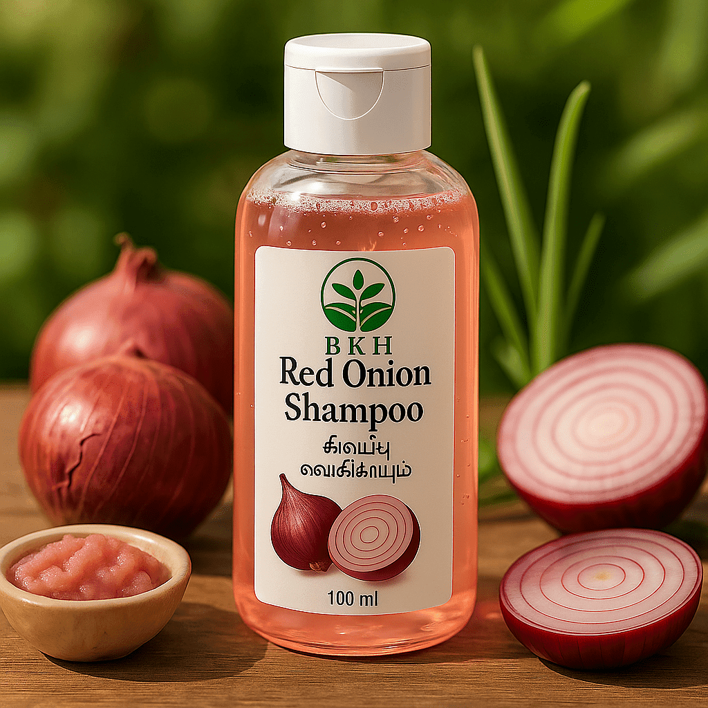 Red Onion Shampoo 100ml - BKH Organics