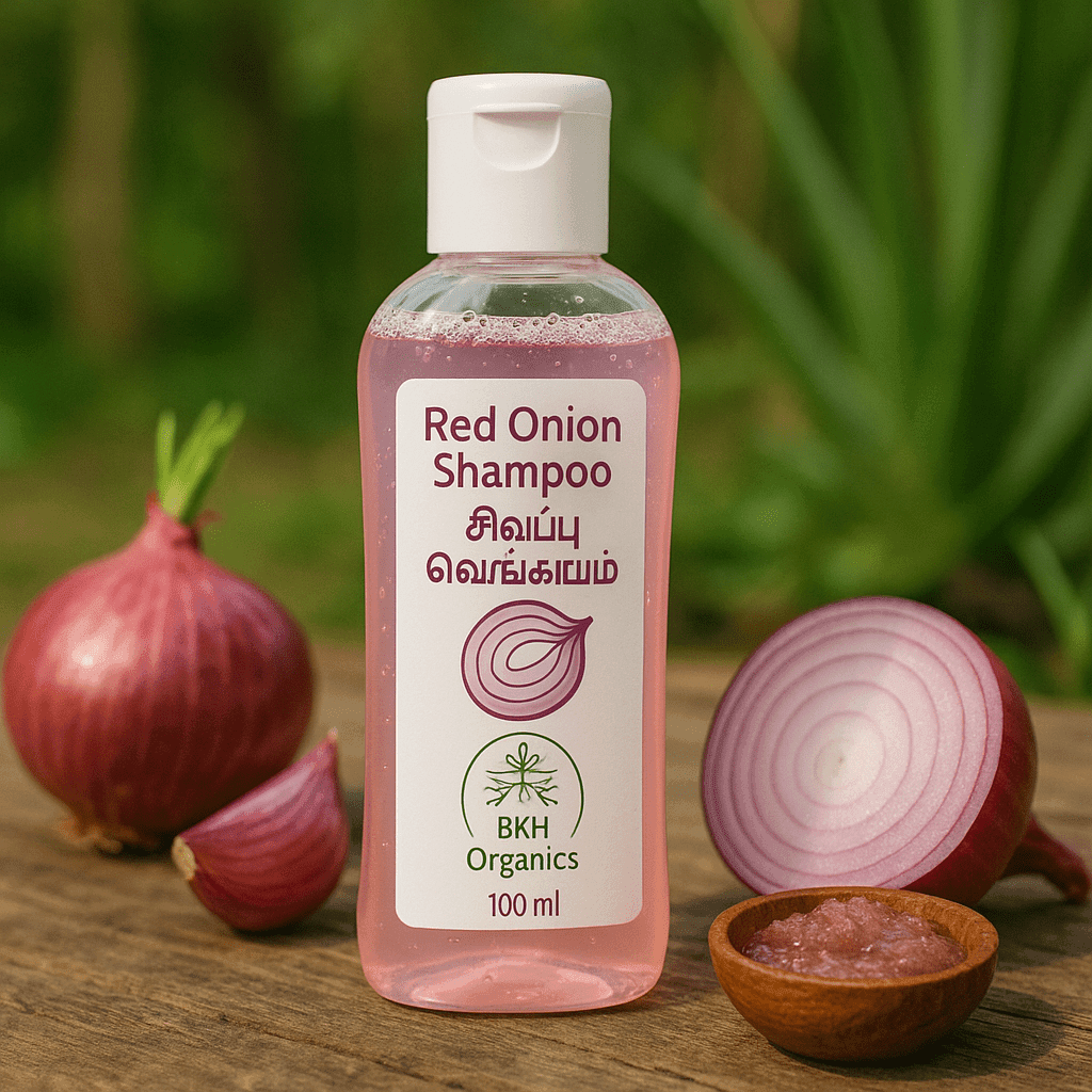 Red Onion Shampoo 100ml - BKH Organics