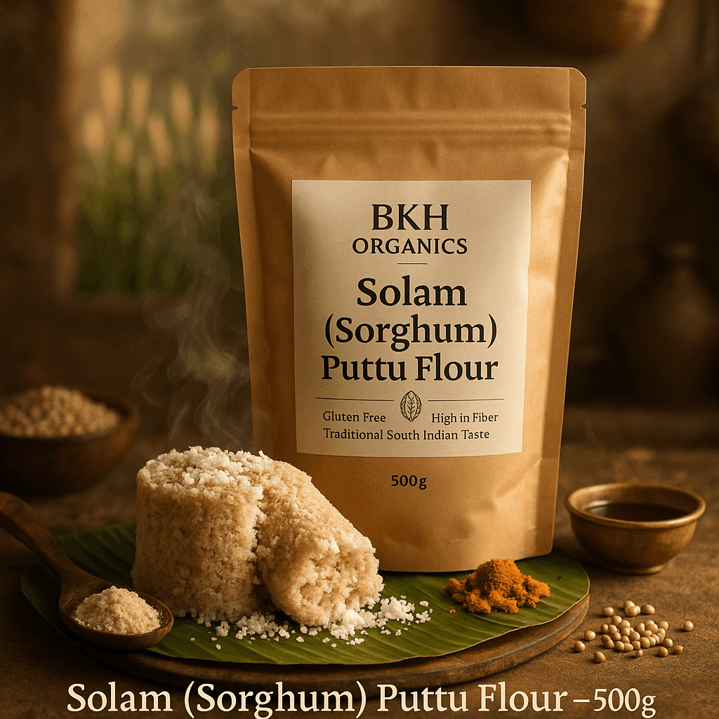 Solam Puttu Mavu 500g - BKH Organics
