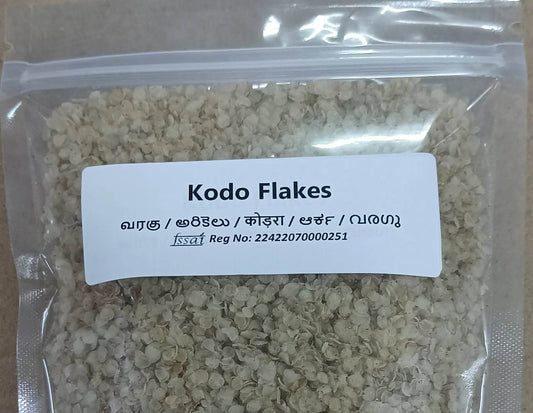 Varagu Flakes (Kodo) - BKH Organics