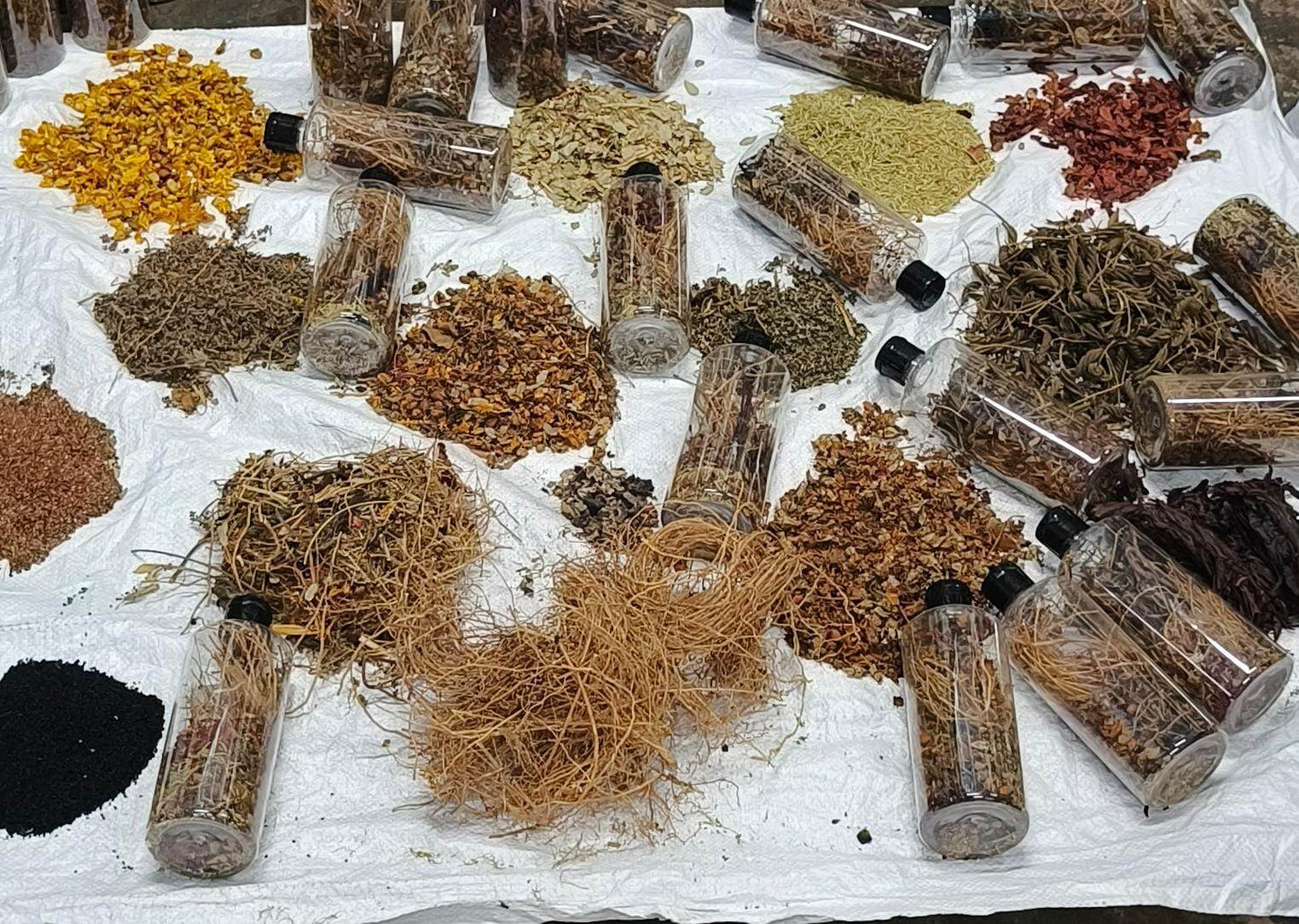 Hair Oil Herbal Mix - (Without Oil) 100g - BKH Organics