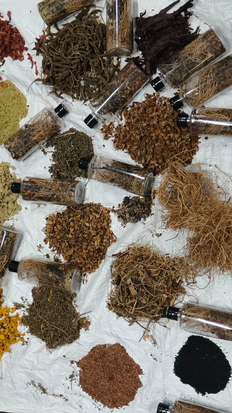 Hair Oil Herbal Mix - (Without Oil) 100g - BKH Organics