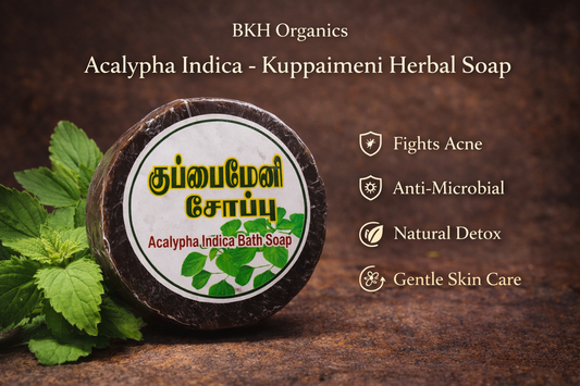 குப்பைமேனி சோப்பு - சரும பிரச்சனைகளுக்கு இயற்கை தீர்வு | Kuppaimeni Herbal Soap Benefits