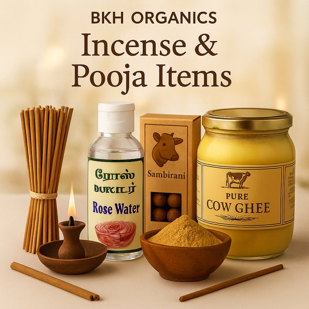 Incense & Pooja Items - BKH Organics