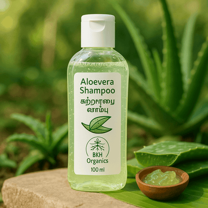 Aloevera Shampoo 100ml - BKH Organics