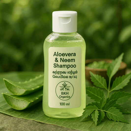 Aloevera & Neem Shampoo 100ml - BKH Organics
