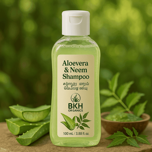 Aloevera & Neem Shampoo 100ml - BKH Organics