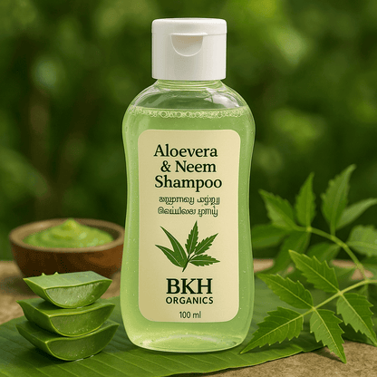 Aloevera & Neem Shampoo 100ml - BKH Organics