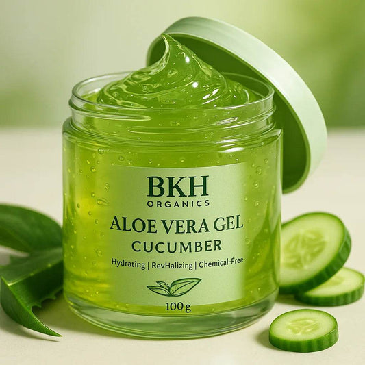 Aloe vera Gel - Cucumber 1+1 - BKH Organics