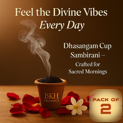 Dhasangam Cup Sambirani 9Pcs