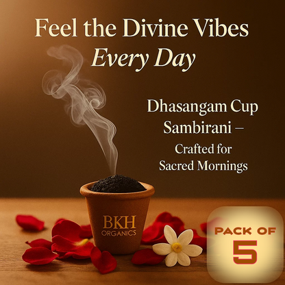 Dhasangam Cup Sambirani 9Pcs