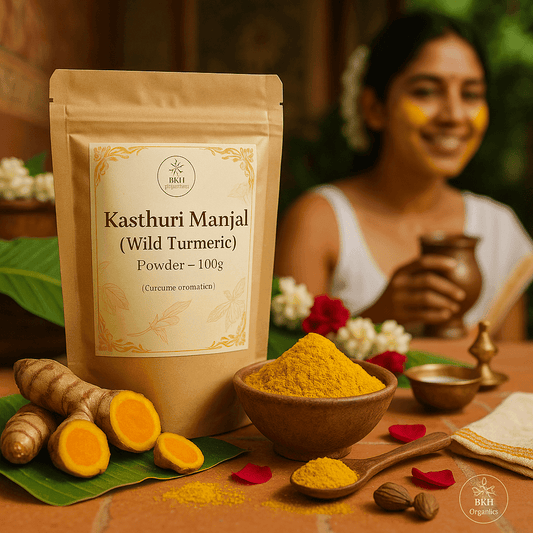 Kasthuri Manjal Powder 100g - BKH Organics