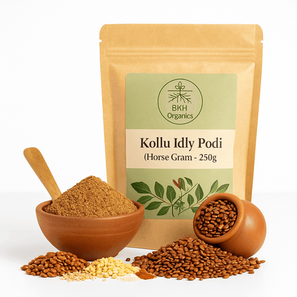 Kollu idly & Dosa Podi 250g - BKH Organics