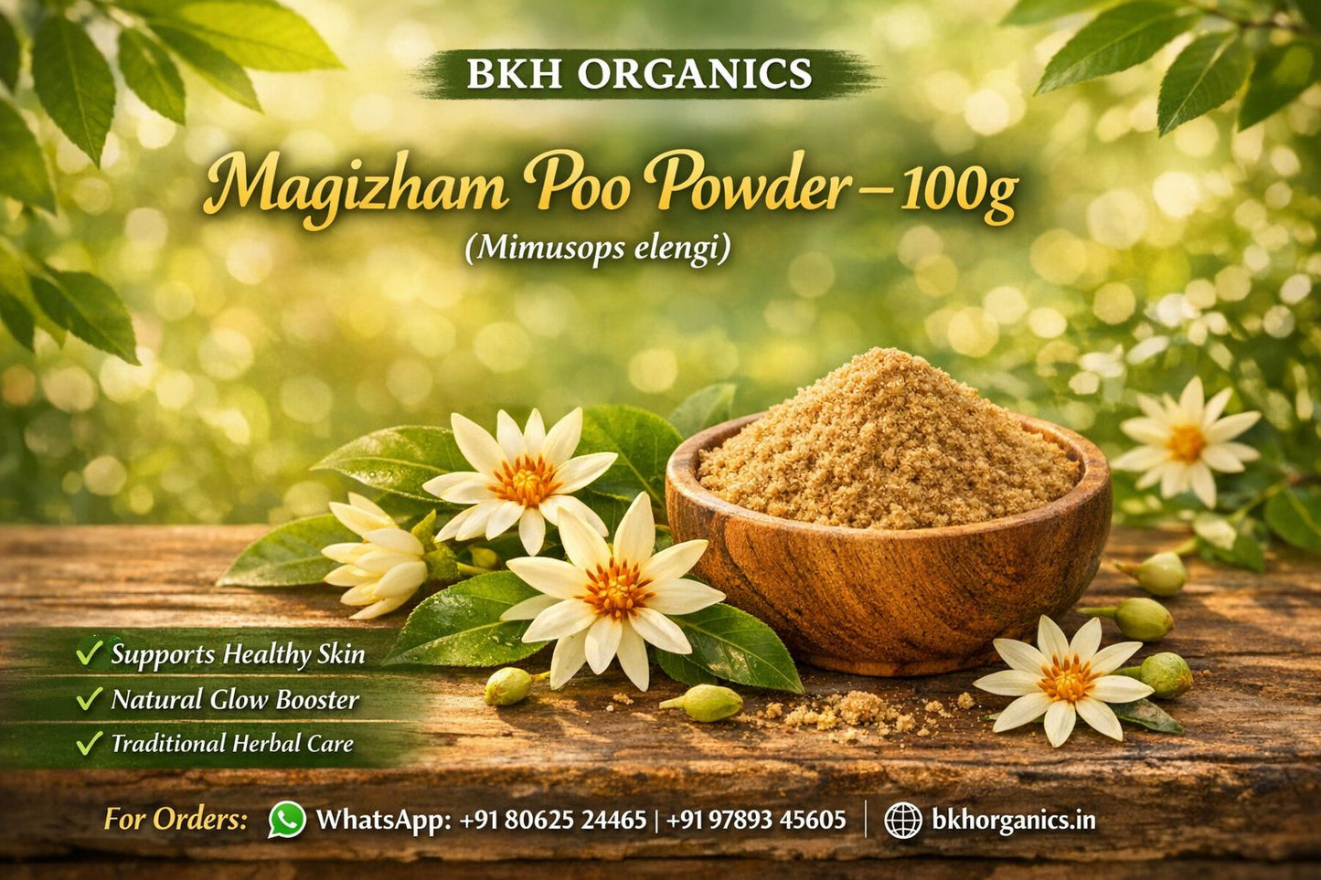 Magizham Poo Powder 100g
