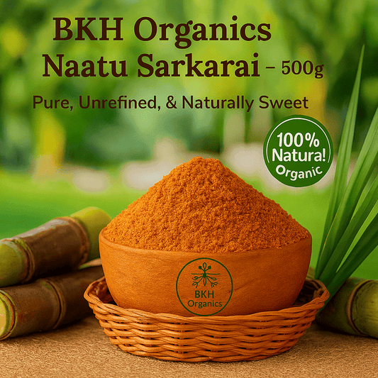 Naatu Sarkkarai (Jaggery) 500g - BKH Organics