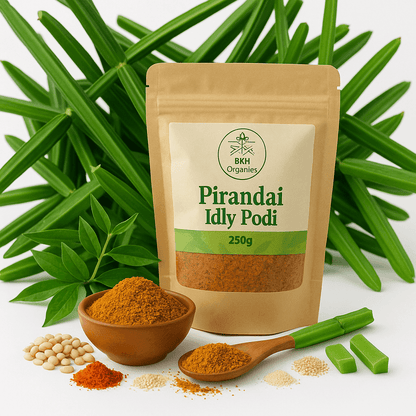 Pirandai idly & Dosa Podi 250g - BKH Organics