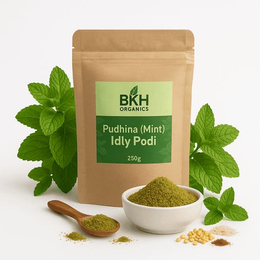 Pudhina idly & Dosa Podi 250g - BKH Organics