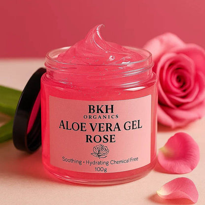 Aloe vera Gel - Rose 1+1 - BKH Organics