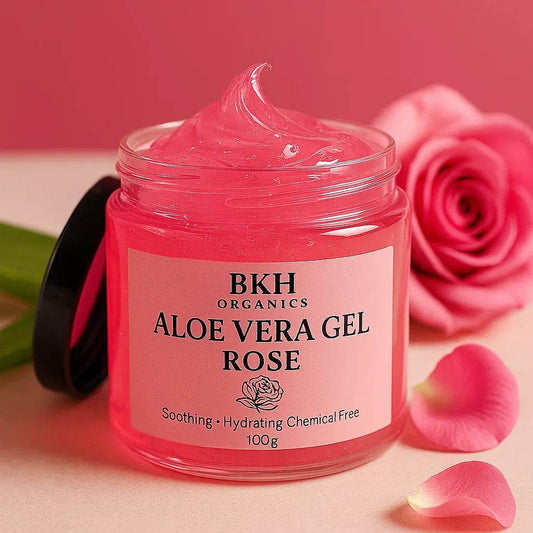 Aloe vera Gel - Rose 1+1 - BKH Organics
