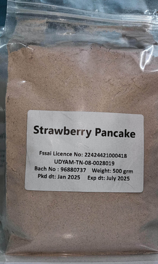 Strawberry Pancake Mix 500g - BKH Organics