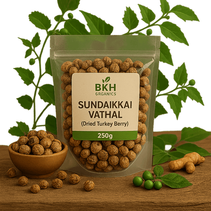 Sundaikkai Vathal 250g - BKH Organics