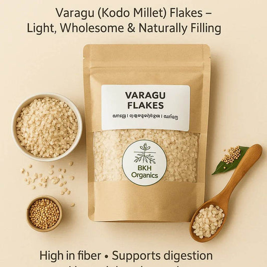Varagu Flakes (Kodo) - BKH Organics