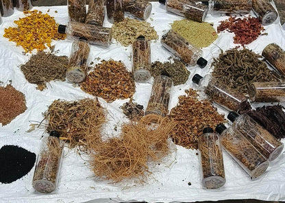 Hair Oil Herbal Mix - (Without Oil) 100g - BKH Organics
